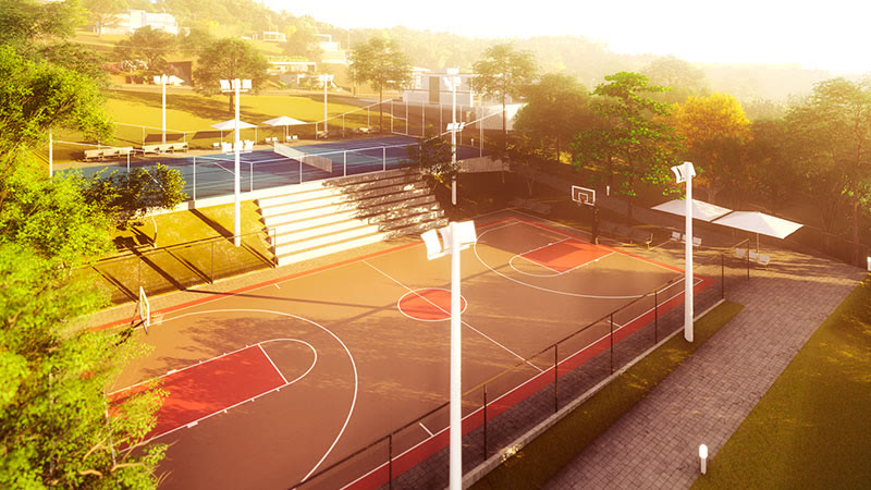 Quadras esportivas